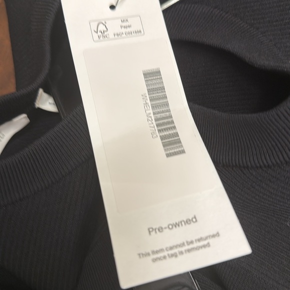 Helmut Lang Black Sleeveless Knit Dress - XS - Picture 9 of 9